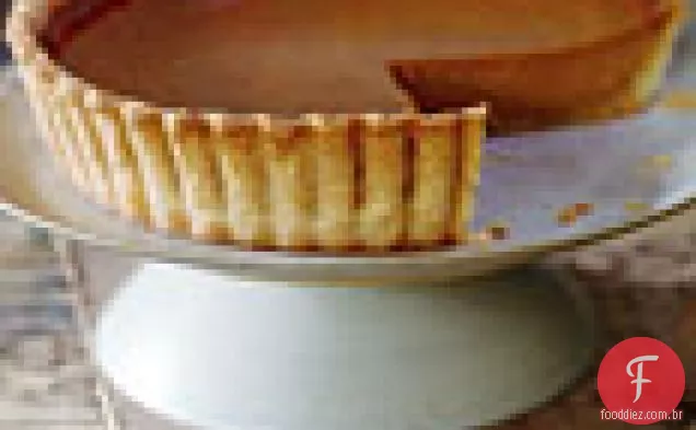 Torta De Abóbora Caramelo