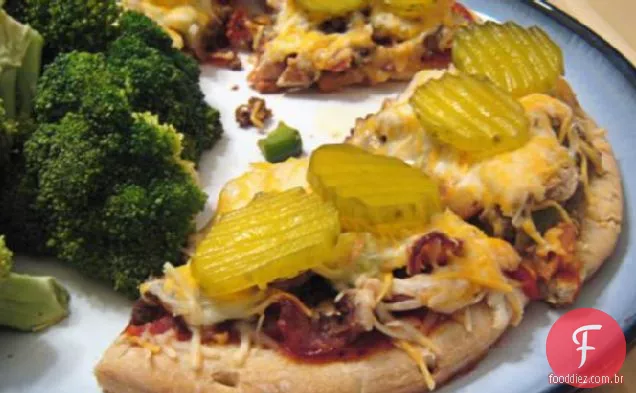 Bacon Cheeseburger Pizza