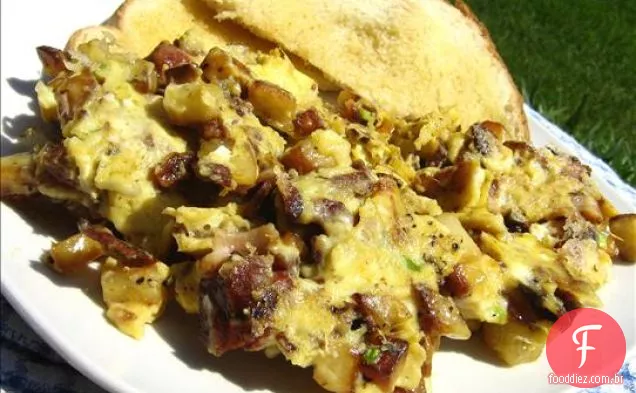 Bauernfrühstück-Farmers Breakfast Omelete