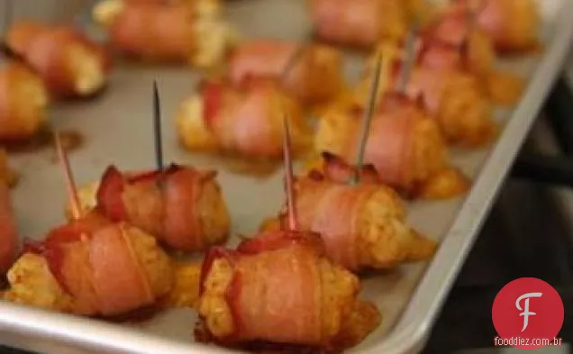 Bacon Embrulhado Tater Tots