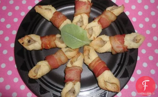 Salada De Batata Com Bacon Grelhado