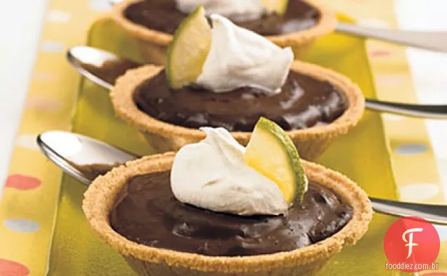Tartes De Limão Chocolate Escuro