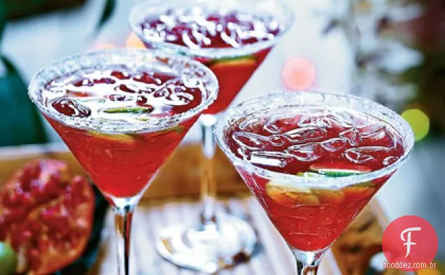 Romã-Key Lime Vodka Cocktails