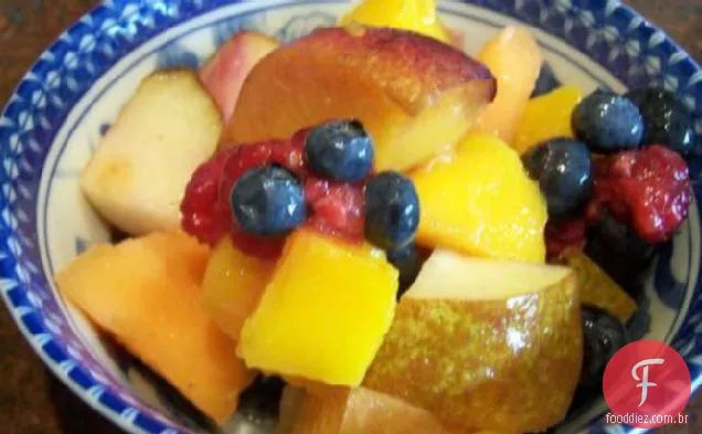 salada de limão manga
