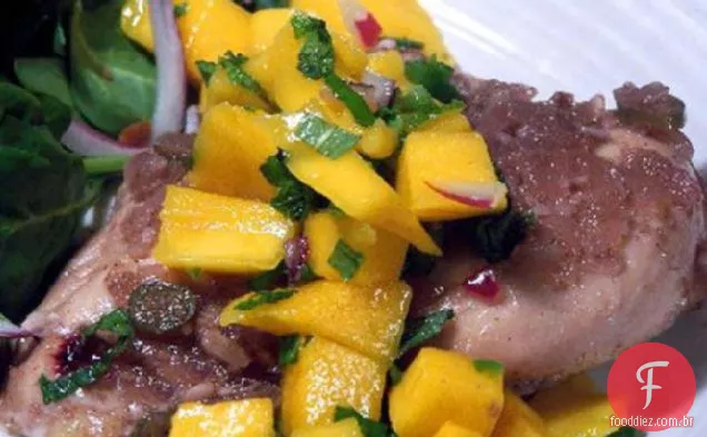 Rum Temperado - Frango Com Açúcar Com Molho Mojito De Manga