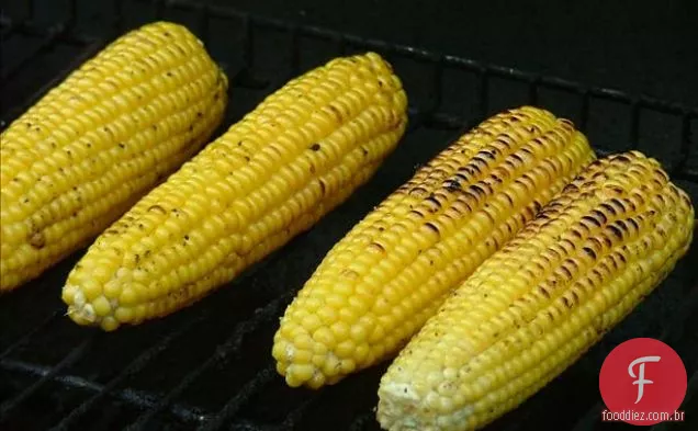 Milho Grelhado Com Manteiga De Cal Jalapeno