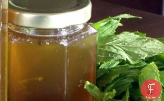 Geleia de Mojito-geleia de limão e hortelã