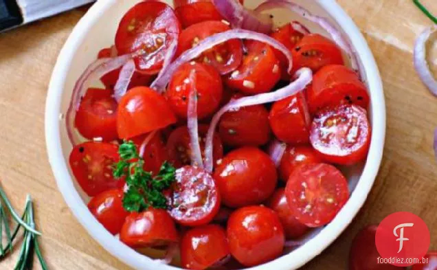 Salada De Tomate Queniana-Lado Rápido E Simples
