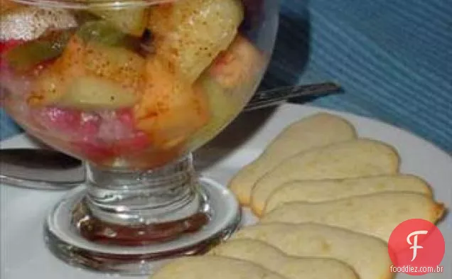 Fruta com limão e Chiles