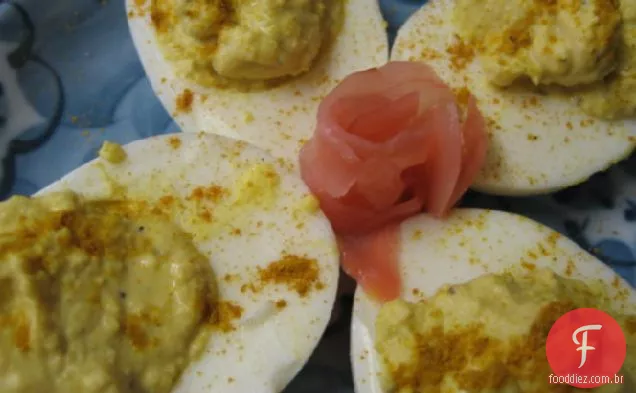 Deviled Eggs gone Eastern rim
