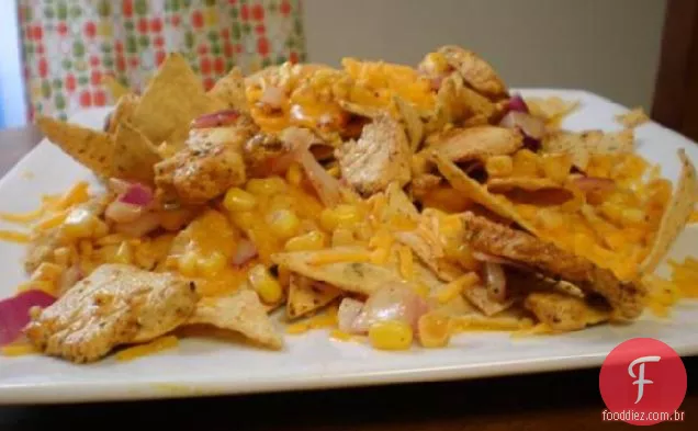 Lime Chicken Nachos