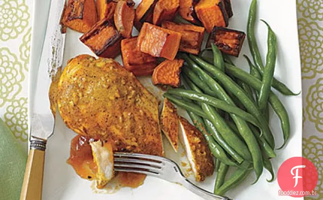 Peito De Frango Com Curry