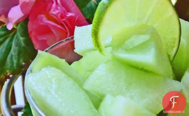 Melão Com Suco De Limão