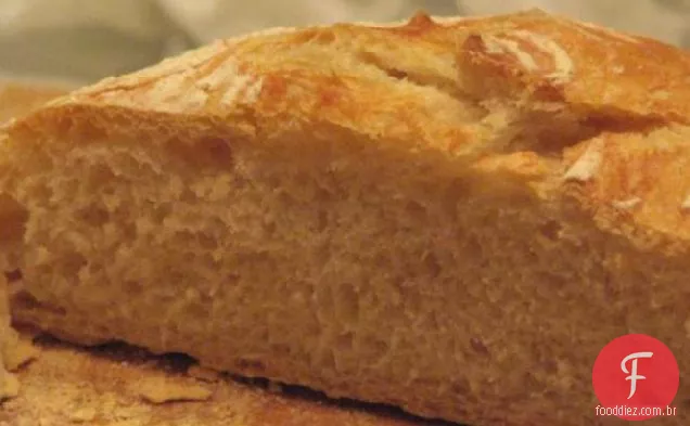 Pão Boule Artesanal Sem Amassar (A Receita Principal)