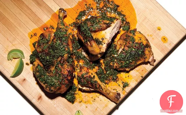 Frango grelhado com molho de Tábua