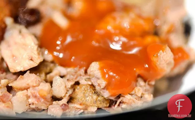 Molho De Churrasco De Pêssego-Bourbon
