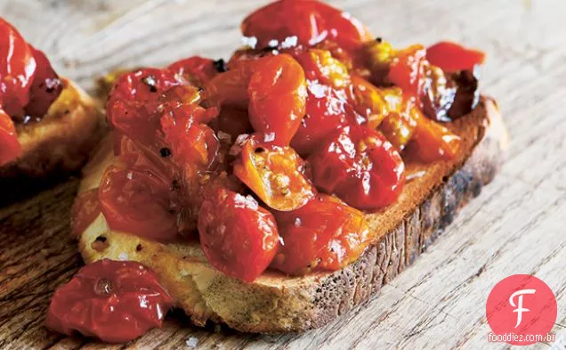 Tomates Cereja Torrados Com Mel