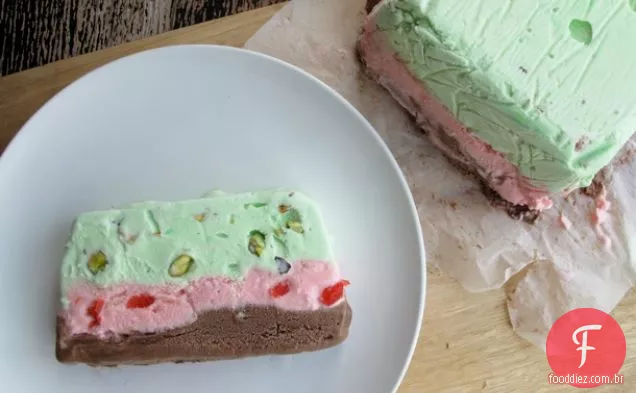 Spumoni Ice Cream Terrine