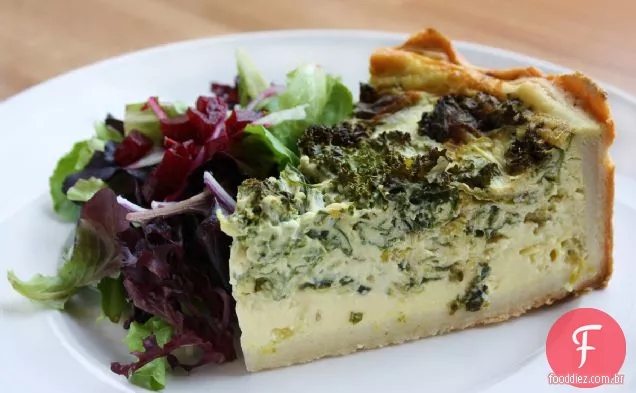 Aspargos Grelhados E Quiche De Feta