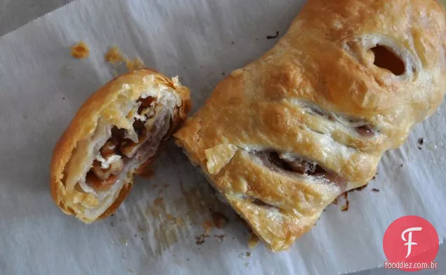 Pêssego Nogueira Strudel