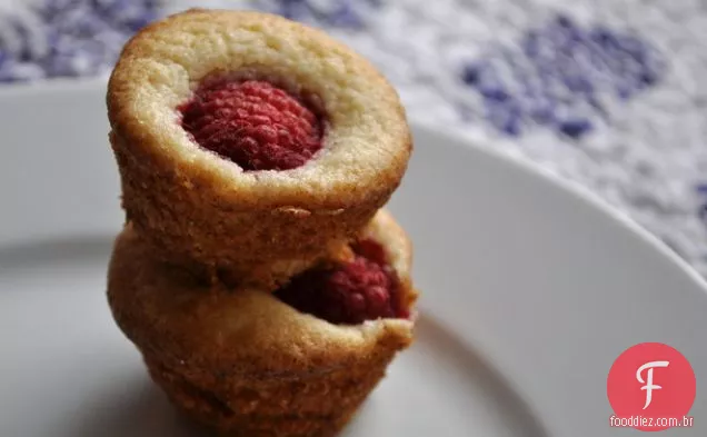 Framboesa Limão Mini Muffins