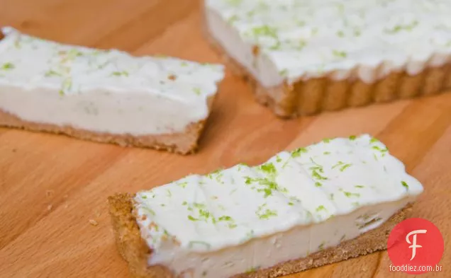 Torta De Sorvete De Limão Sem Churn (Sem Necessidade De Sorveteira)