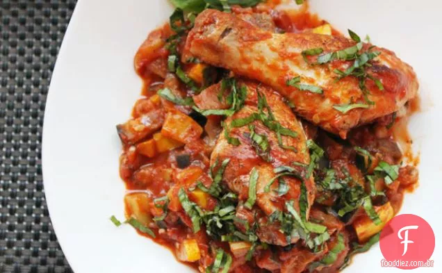 Ratatouille fácil com frango