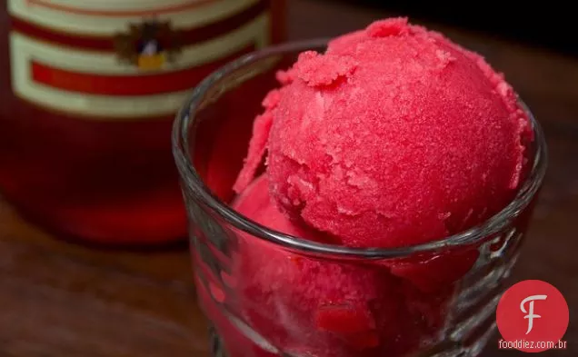 Framboesa-Campari Sorbet