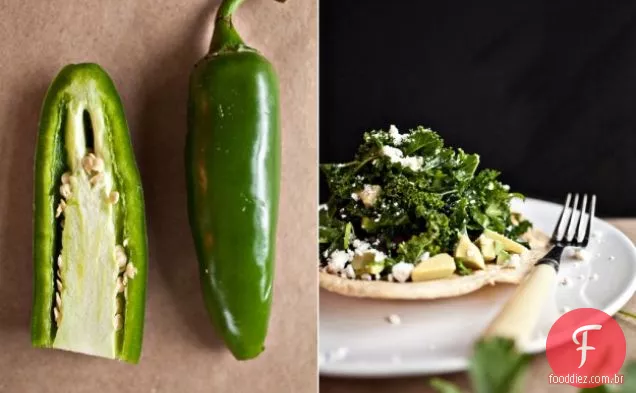 Jalapeno E Cal Marinado Couve Tostada