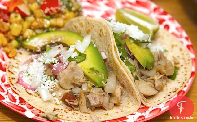 Frango Verde Chile Tacos
