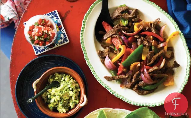 Desvio De Comida Mexicana: Experimente Este Cordeiro Fajitas