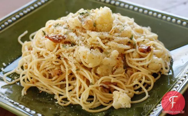 Macarrão Com Couve-Flor
