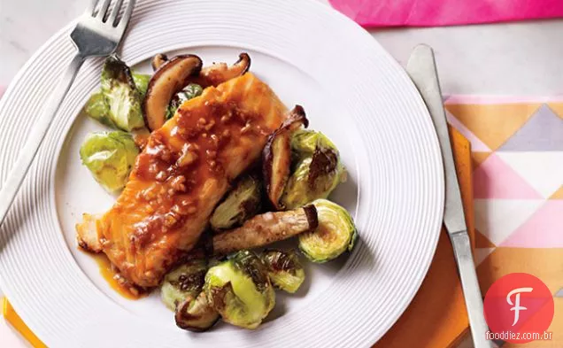 Salmão Teriyaki
