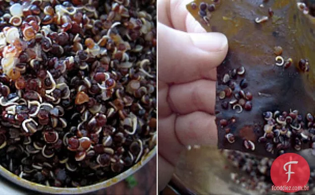 Quinoa Preta, Bolos De Couve De Batata Doce