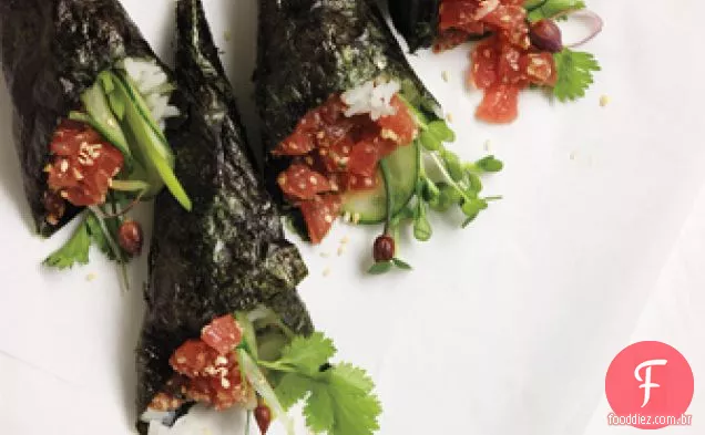 Rolos De Atum Picante De Seattle