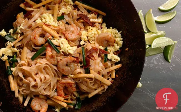 Macarrão De Arroz Frito Penang