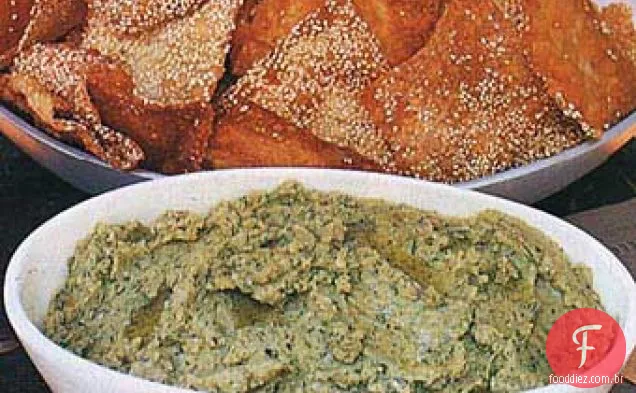 Sesame Wonton Crisps