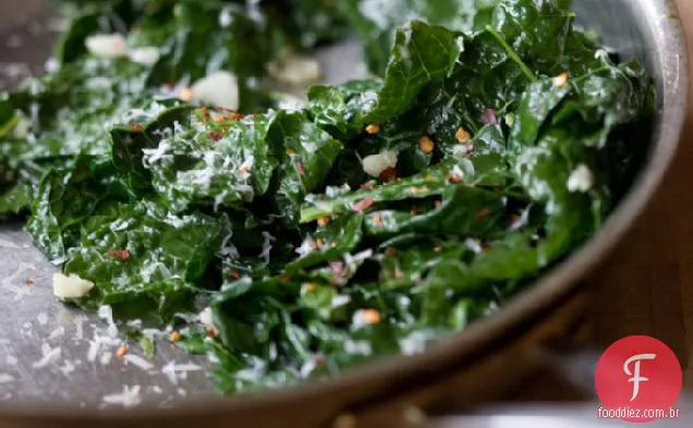 Receita De Greens Com Alho