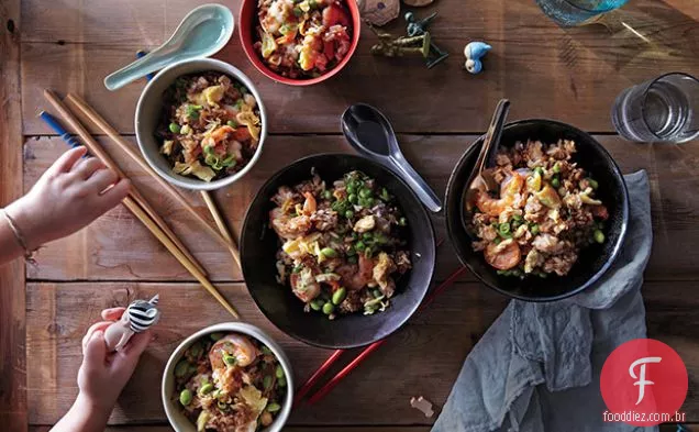 Camarão Arroz Frito