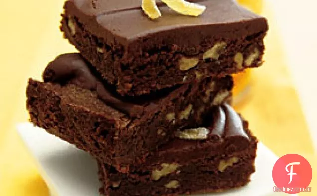 Café Jamaicano Brownies com nozes