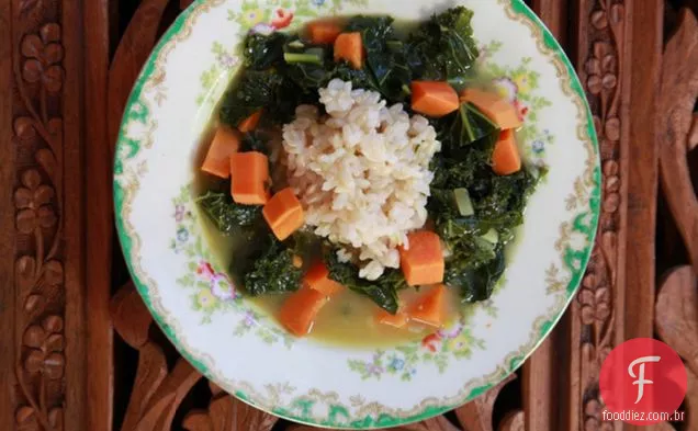 Sopa De Couve E Batata-Doce
