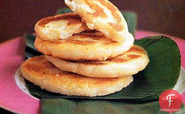 Bolos Masa fritos com queijo (Arepas de Queso)