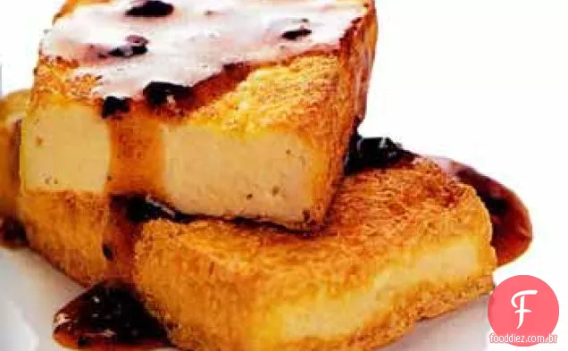 Tofu Panfried com molho de feijão preto chinês