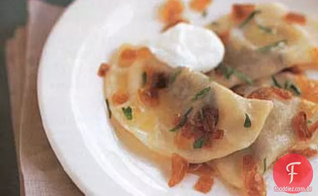 Pierogies De Cogumelos Selvagens
