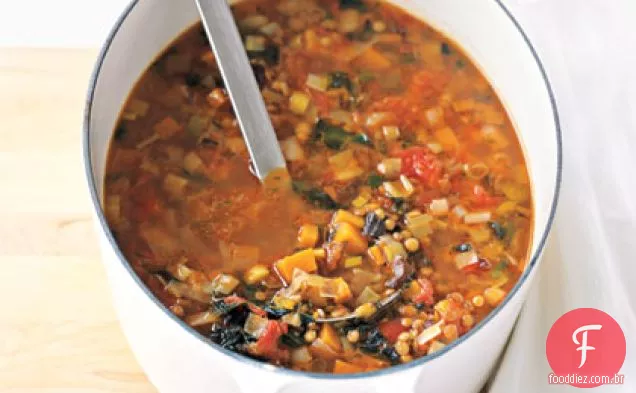 Sopa De Lentilha De Inverno