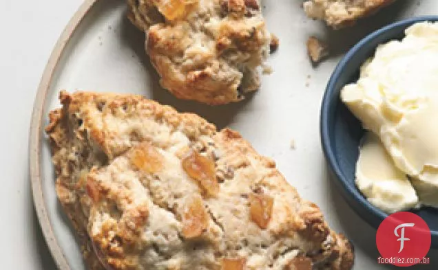 Ginger-Pecan Scones