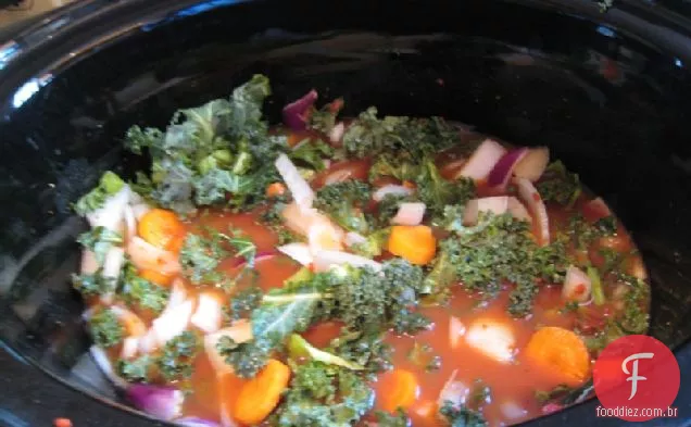 Sopa De Couve Vegetal