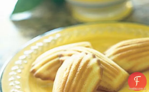 Madeleines de chá Earl Grey com mel