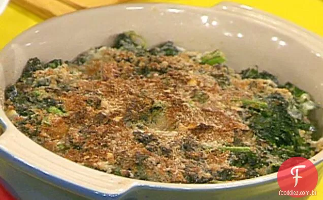 Gratinado de couve com Pancetta
