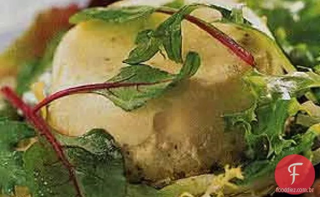 Timbales De Queijo De Cabra Quente